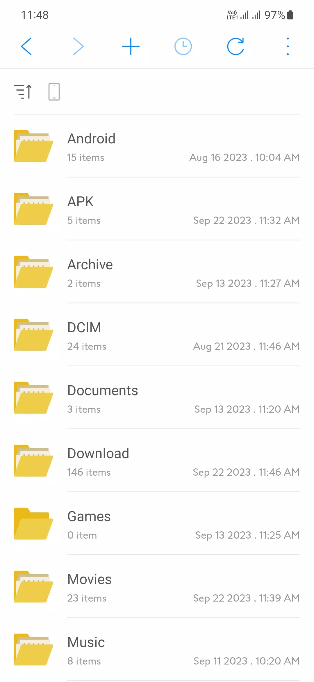 SD Card Manager For Android Screenshot2