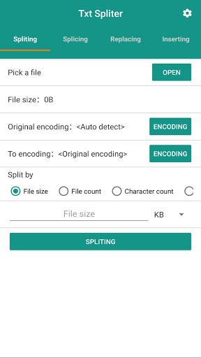 Txt Spliter Screenshot1