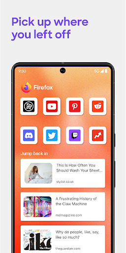 Firefox. Browse Freely Screenshot3