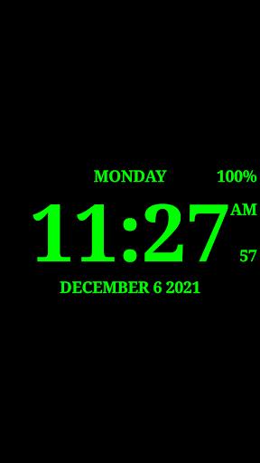 Digital Clock Live Wallpaper-7 Screenshot2