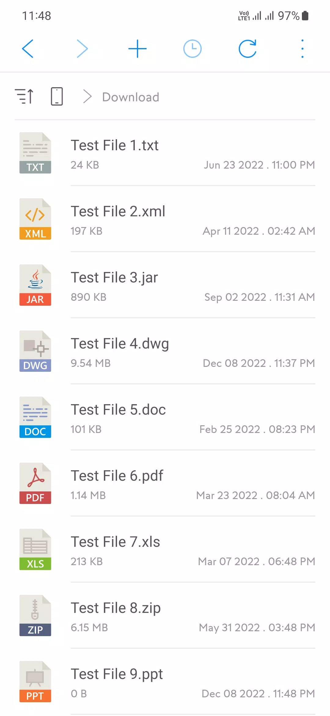 SD Card Manager For Android Screenshot1