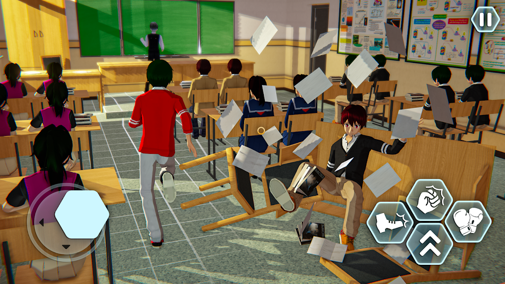 Bad Bully Guy High School Game Screenshot4