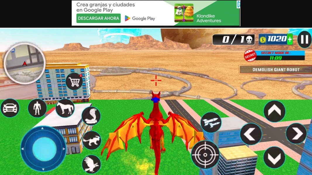 Flying Muscle Car Transform Robot Screenshot5