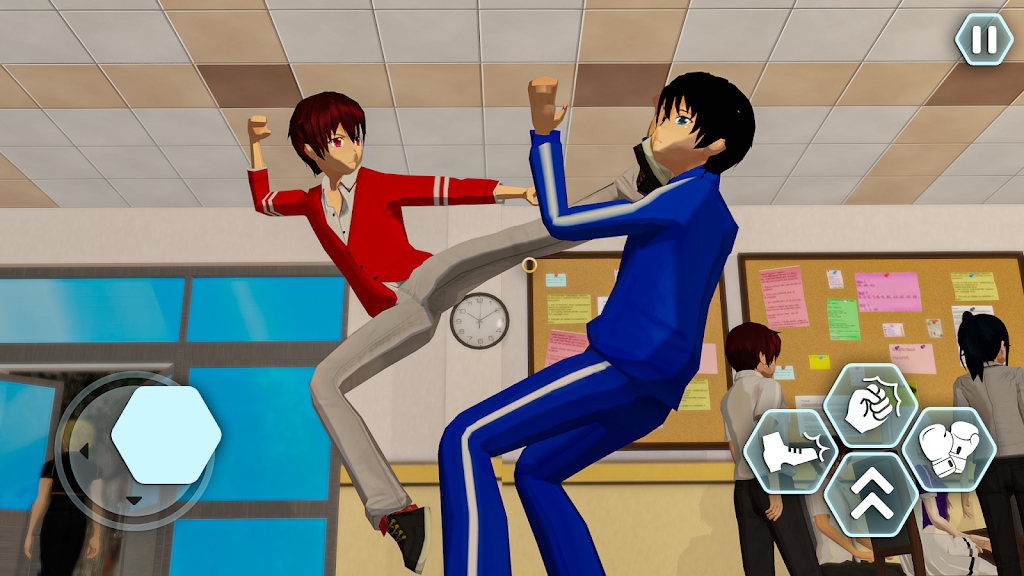 Bad Bully Guy High School Game Screenshot2