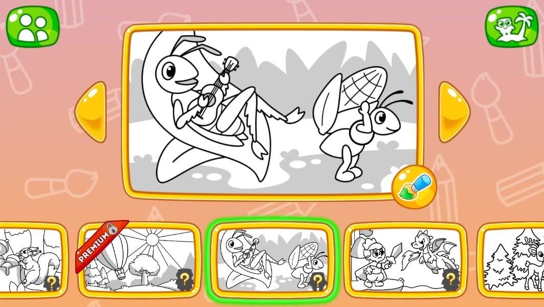 Colouring & drawing kids games Screenshot4