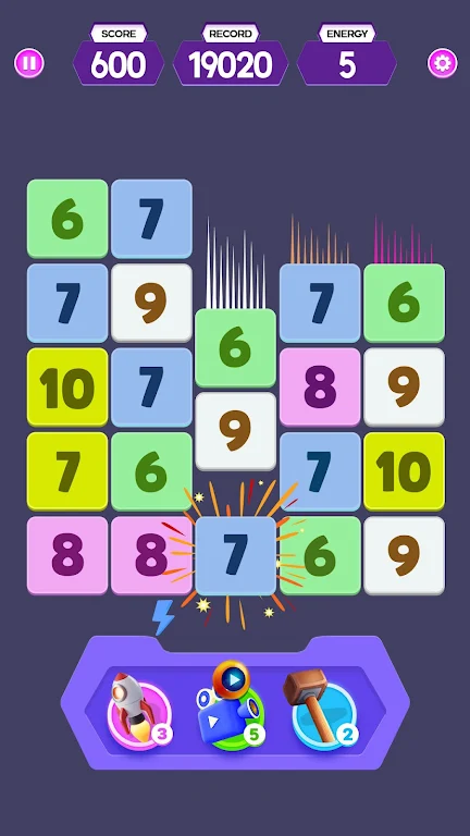 2048 Merge Number Games Screenshot2