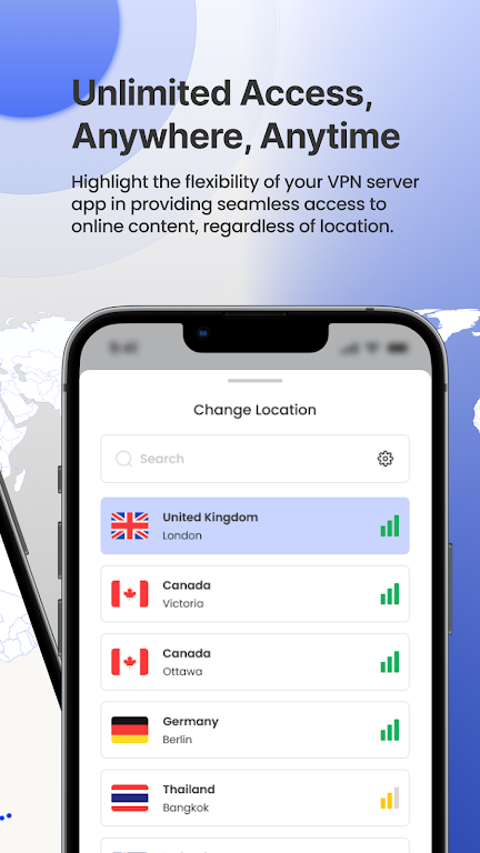 HideX VPN - Secure VPN Proxy Screenshot3