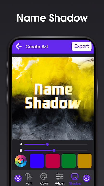 Smoke Effect Name Art Maker Screenshot4