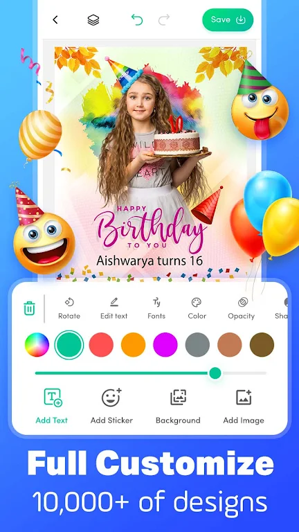 Invitation Maker Birthday Card Screenshot2