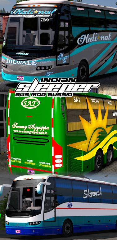 Indian Sleeper Bus Mod Bussid Screenshot1