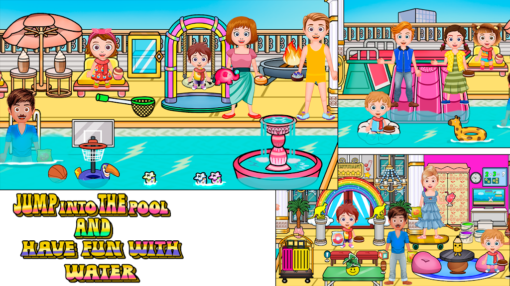 My Family Town : Resturant Screenshot4