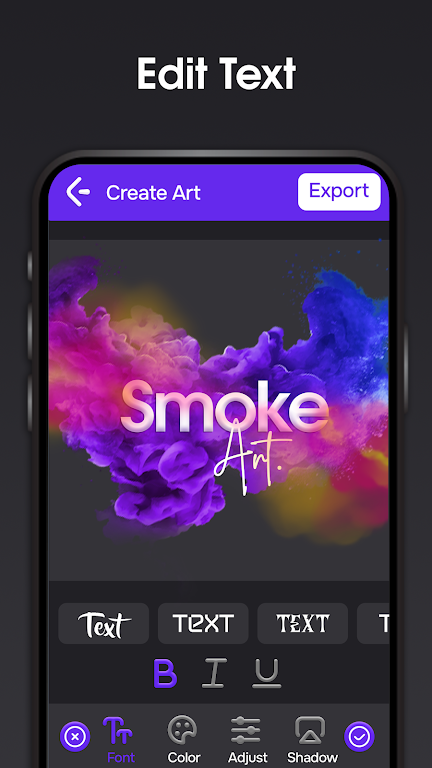 Smoke Effect Name Art Maker Screenshot2