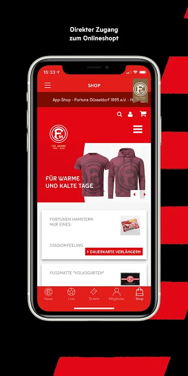 Fortuna Düsseldorf App Screenshot4