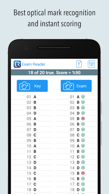 Exam Reader-Optical Test Grade Screenshot1