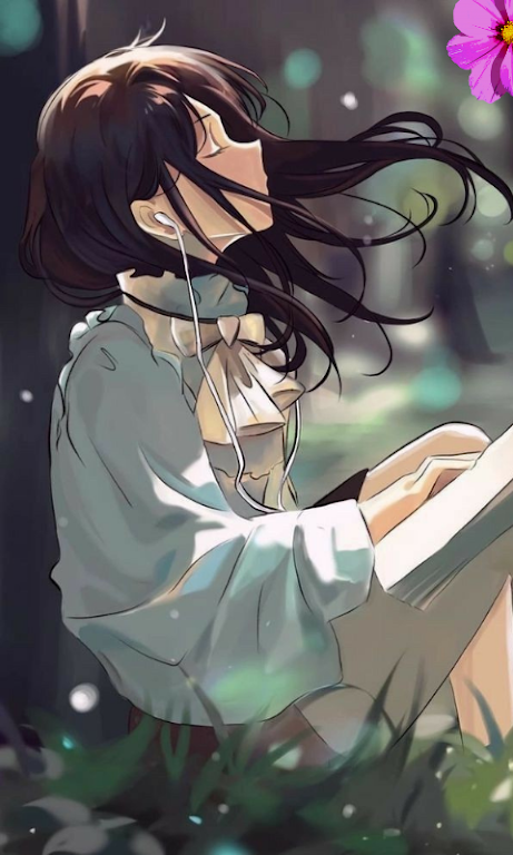 Sad Girl Anime Wallpaper Screenshot3