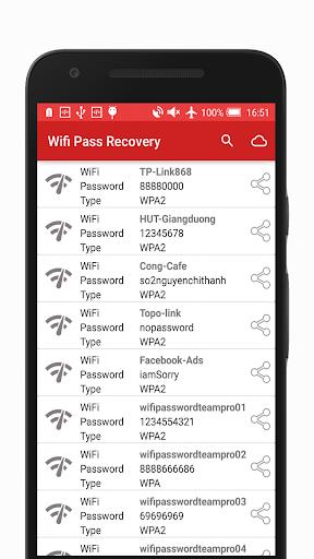 WiFi Password Recovery Screenshot3