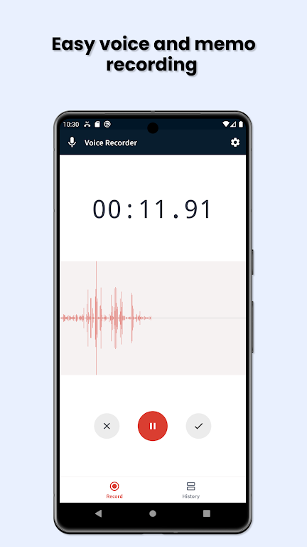 Easy Voice Recorder & Memos Screenshot1