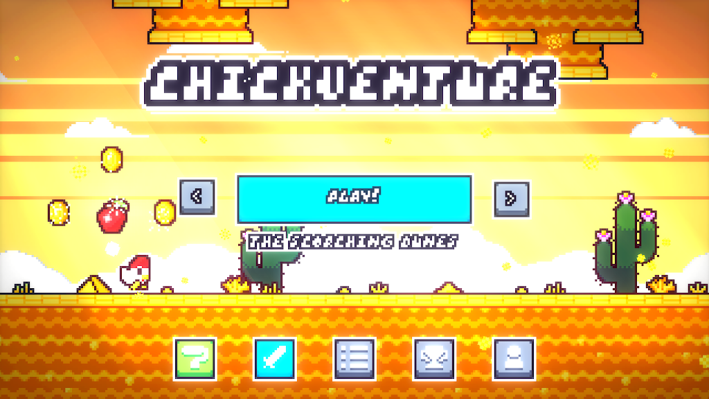 Chickventure: A Runner Game Screenshot3