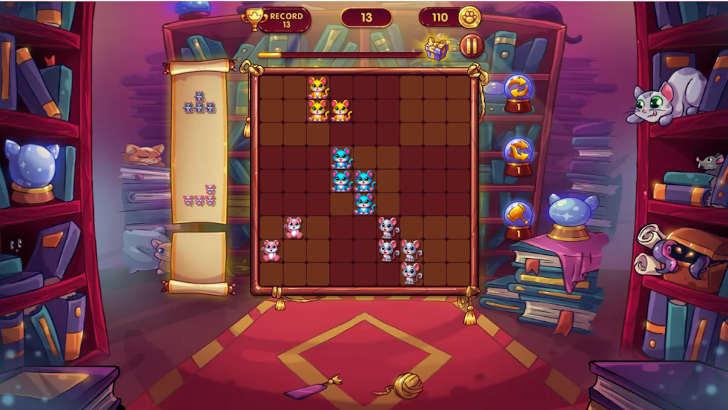 Mouse land block 9x9: Puzzle Screenshot4