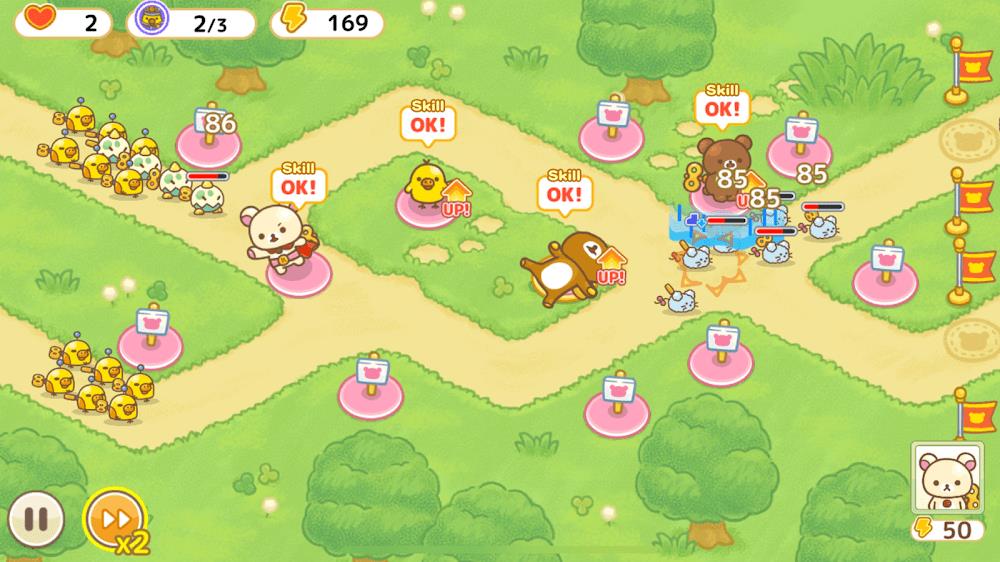 Korilakkuma Tower Defense Screenshot4