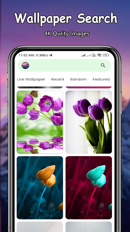 Tulip Live Wallpapers Screenshot3