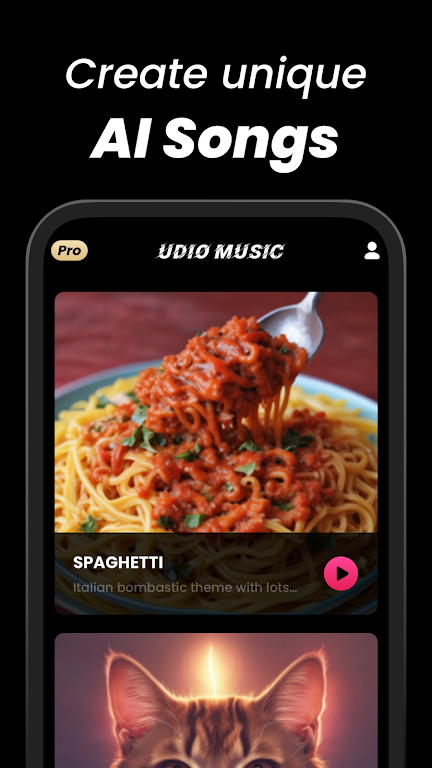 Udio Music Screenshot2