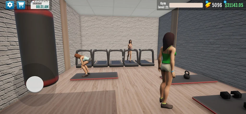 Fitness Gym Simulator Fit 3D Screenshot2