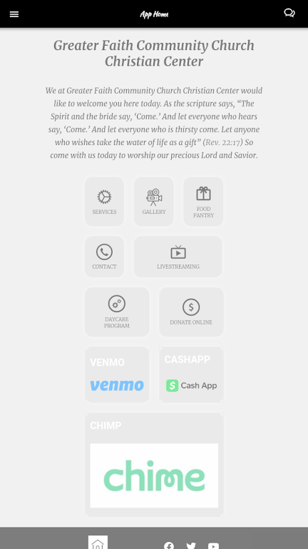 Greater Faith Community Church Screenshot1
