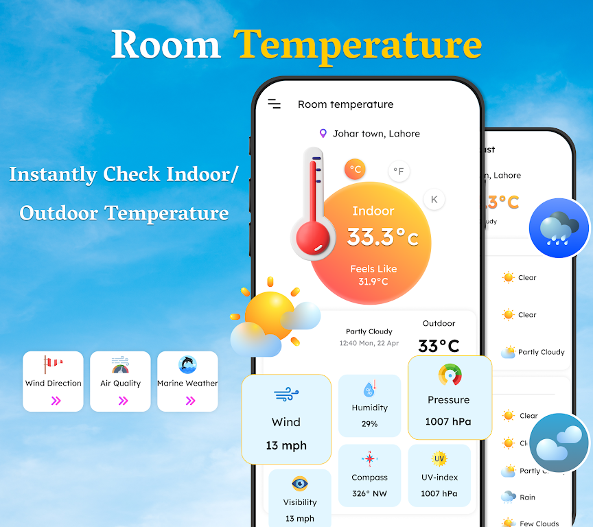 Room Temperature, Thermometer Screenshot1