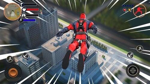 Miami Rope Hero Spider Screenshot6