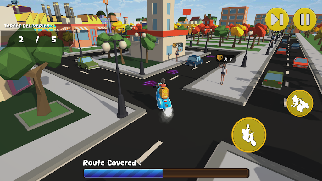 Pizza Food Delivery Boy Rider Screenshot2