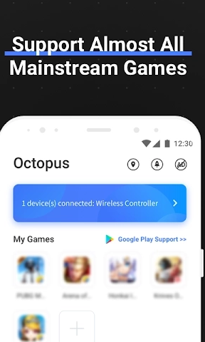 Octopus Gamepad Mouse Keyboard Keymapper Screenshot1