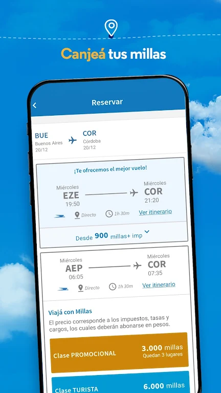 Aerolíneas Argentinas Screenshot4