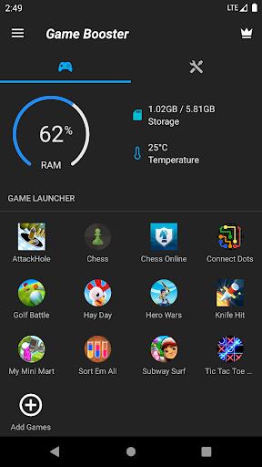 Game Booster: Manage, Launcher Screenshot1