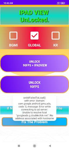 90 FPS & IPAD VIEW unlock 90 Screenshot1
