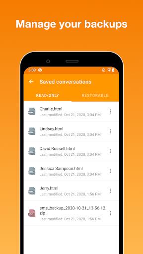 SMS Backup Screenshot4
