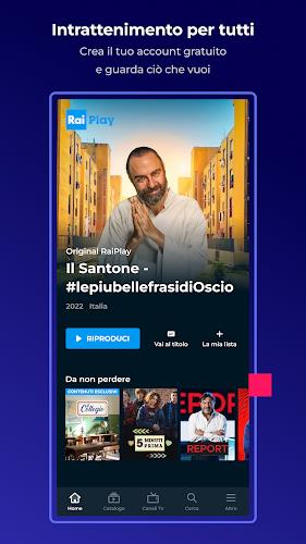 RaiPlay per Android TV Screenshot3
