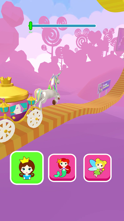 Shift Princess: fairy car games. Drive ahead race! Screenshot3