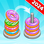 Hoop Sort Fever : Color Stack APK