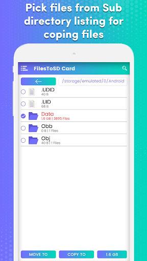 Transfer phone to SD Card – Fi Screenshot3