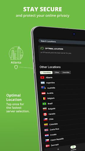 IPVanish: VPN Location Changer Screenshot3