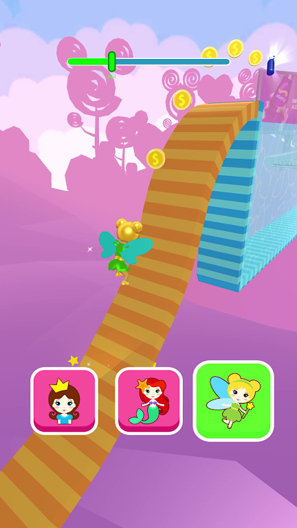 Shift Princess: fairy car games. Drive ahead race! Screenshot2