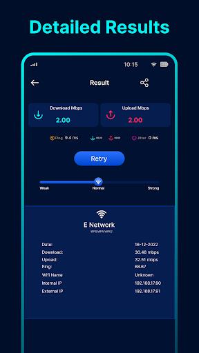 Snelheidstest: Wifi SpeedTest Screenshot3