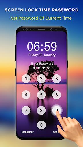 Live Time Password Lock Screen Screenshot1