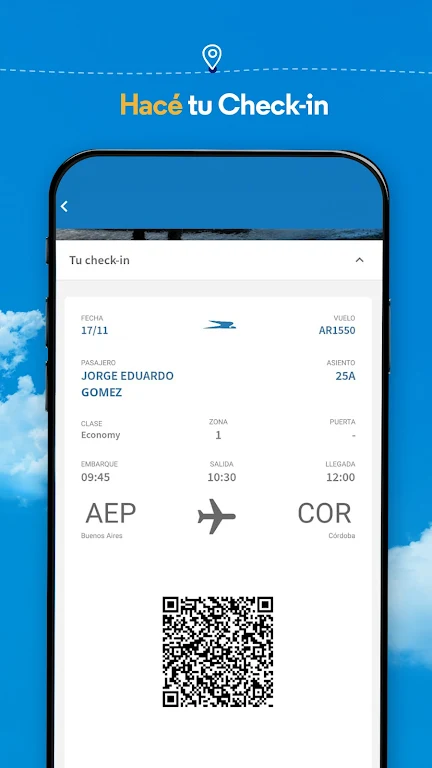 Aerolíneas Argentinas Screenshot3