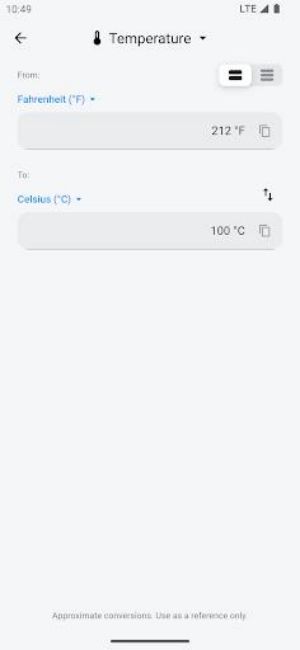 Unit Converter - AUC Screenshot3