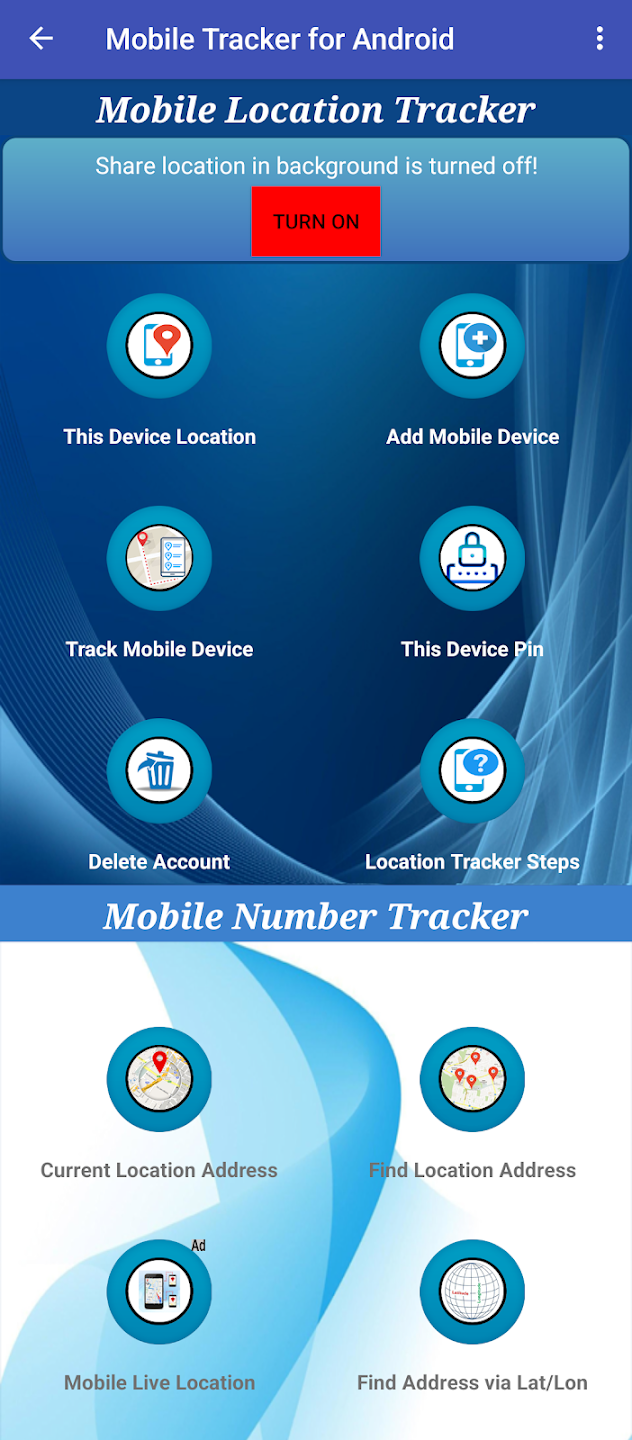 Mobile Tracker for Android Screenshot3