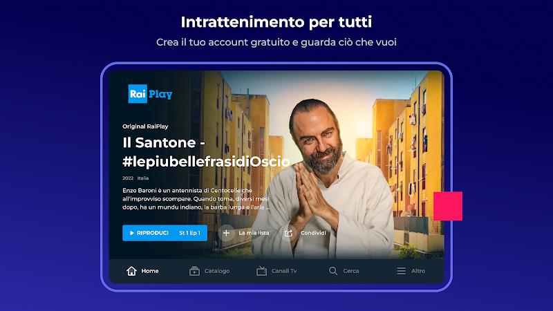 RaiPlay per Android TV Screenshot9
