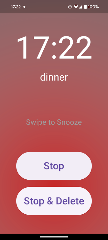 Custom Alarm - simple alarm Screenshot4