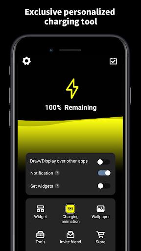 Flashing charging animation Screenshot2